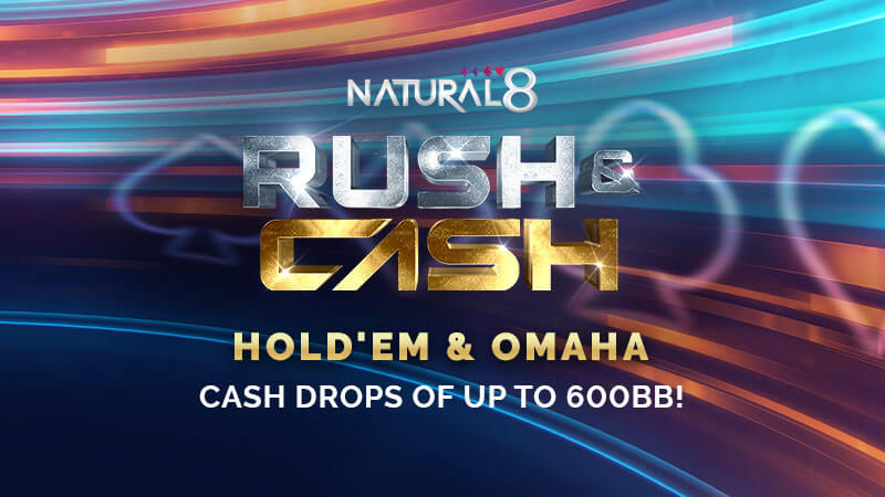 Natural 8 Rush & Cash 錢從天而降極速紅包桌【高達 60% 的回饋】