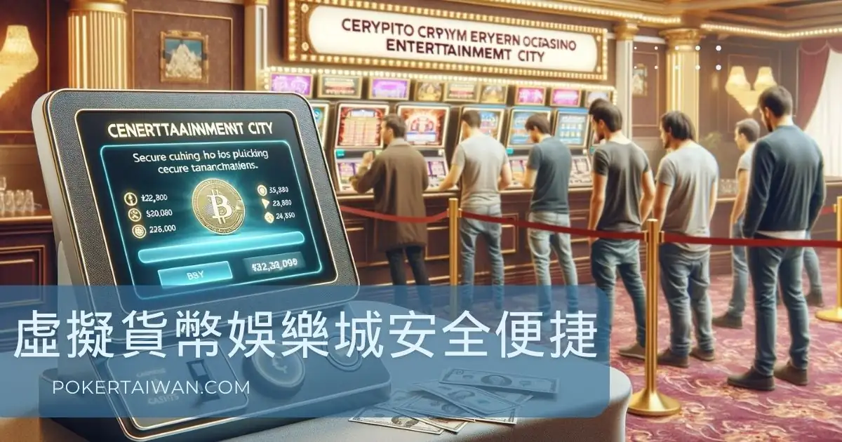 虛擬貨幣娛樂城的好處：比傳統賭場更安全更便捷